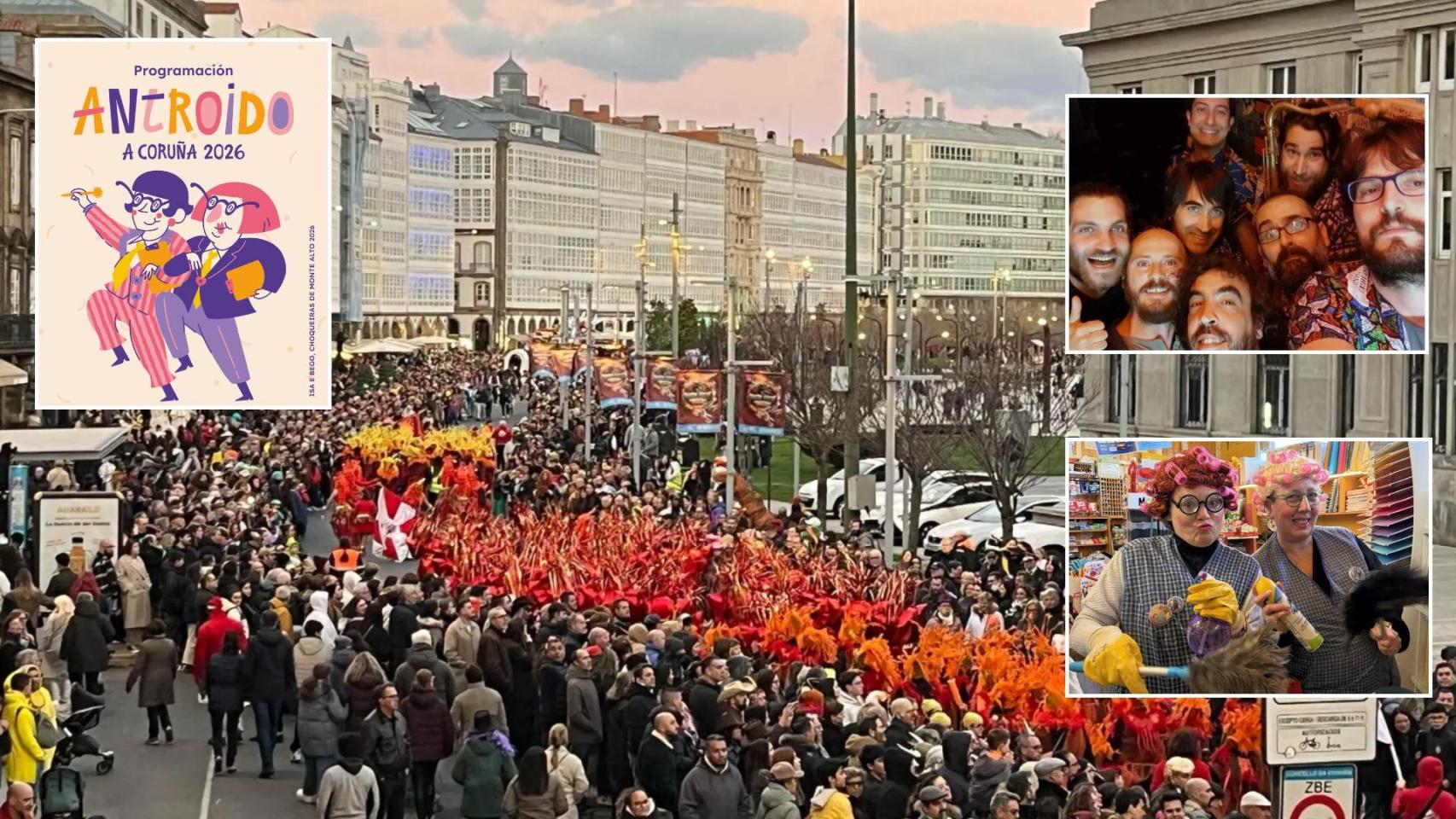 Qué hacer en A Coruña por el Carnaval 2026 hoy, martes 17 de febrero
