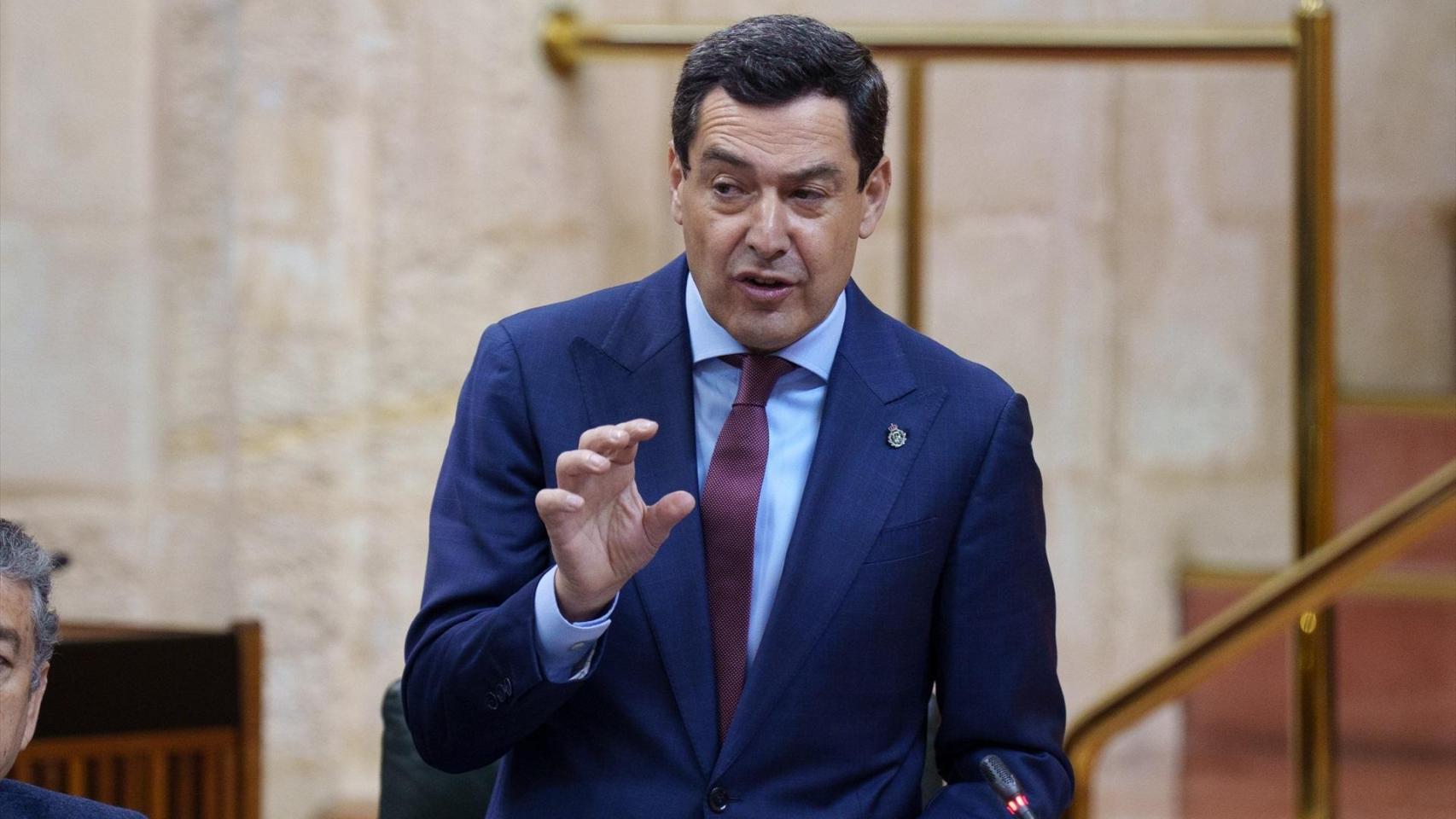 El presidente de la Junta, Juanma Moreno.