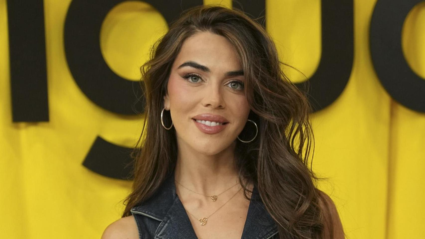 Violeta Mangriñán en el evento de Desigual en Barcelona.