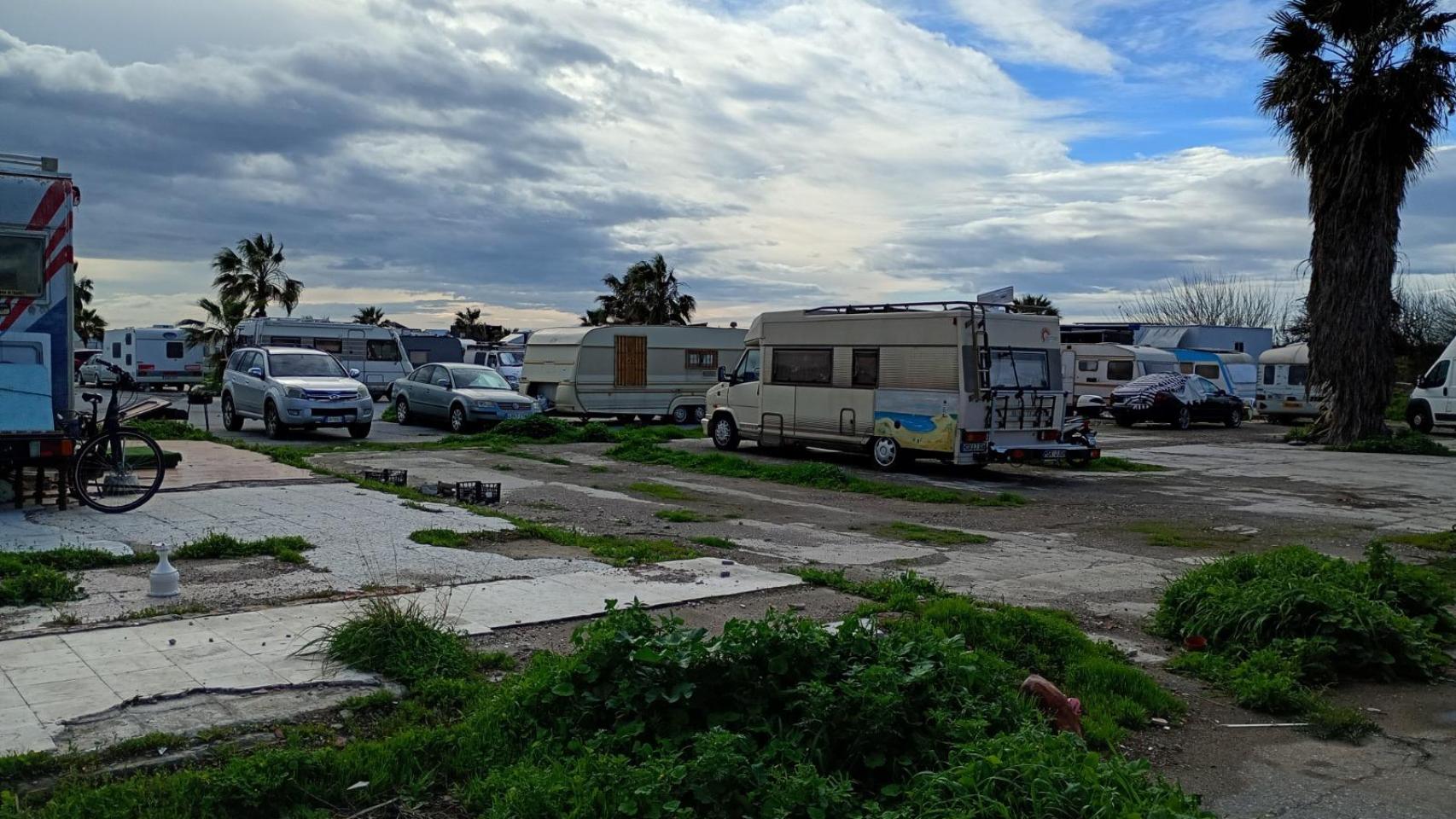 Autocaravanas en Sacaba.