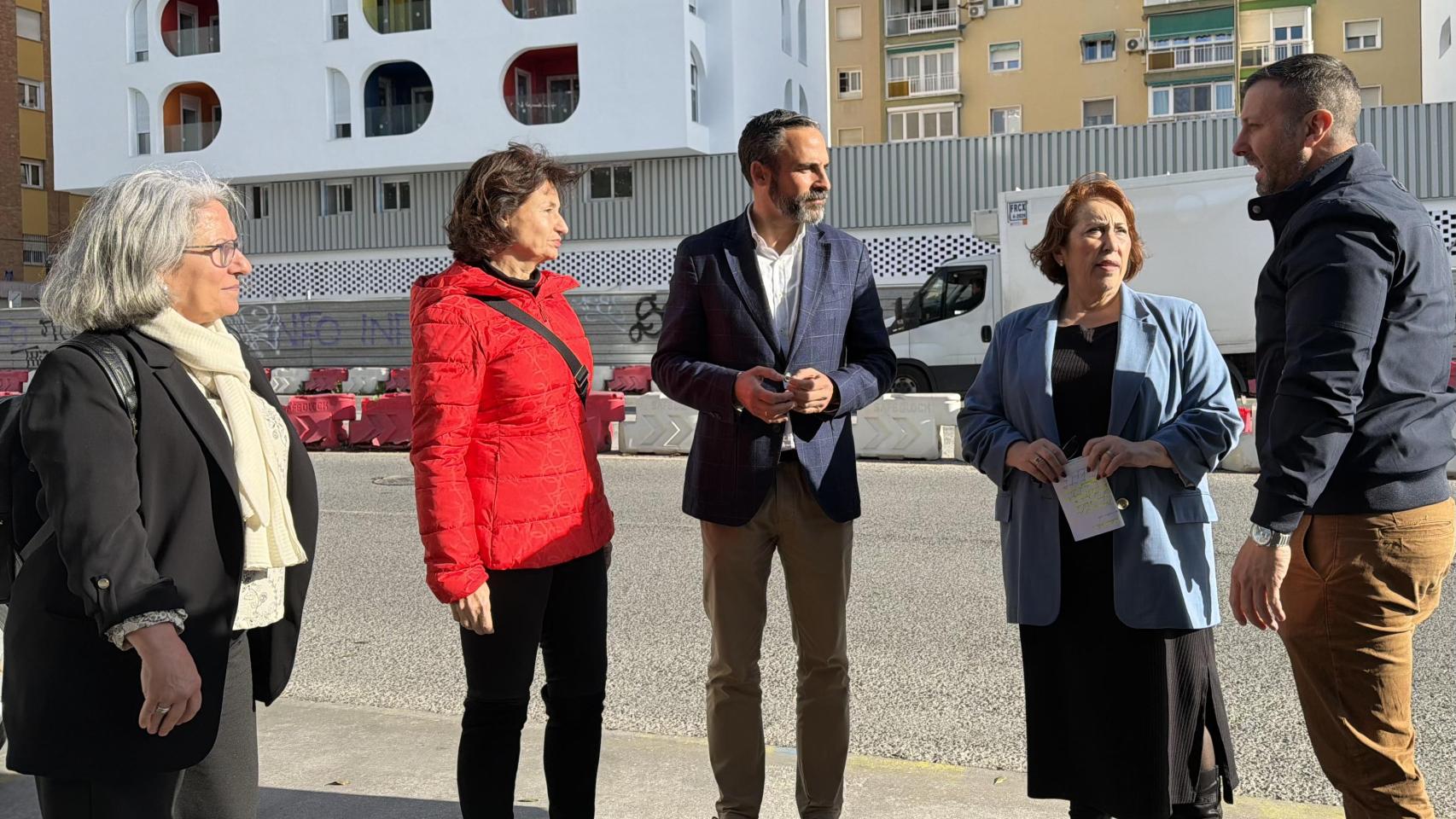 Imagen de Daniel Pérez en la rueda de prensa sobre las VPO.