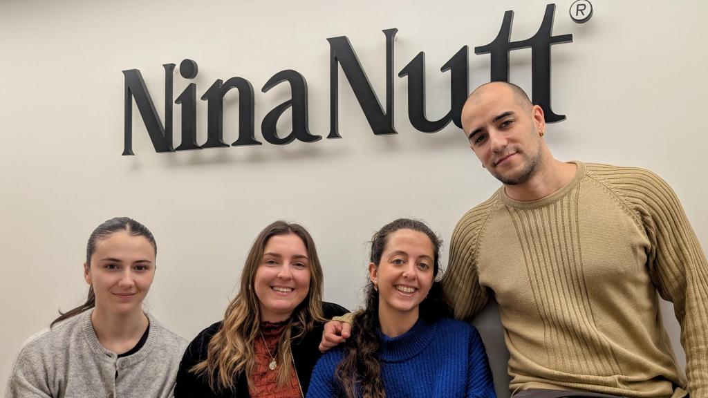 El equipo de Nina Nutt.