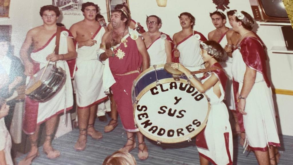 Claudio y sus senadores.