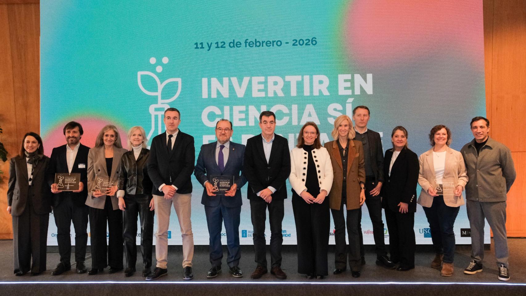 Invertir en Ciencia premia la trayectoria de la empresa gallega Centum y al ecosistema biotecnológico Biocat