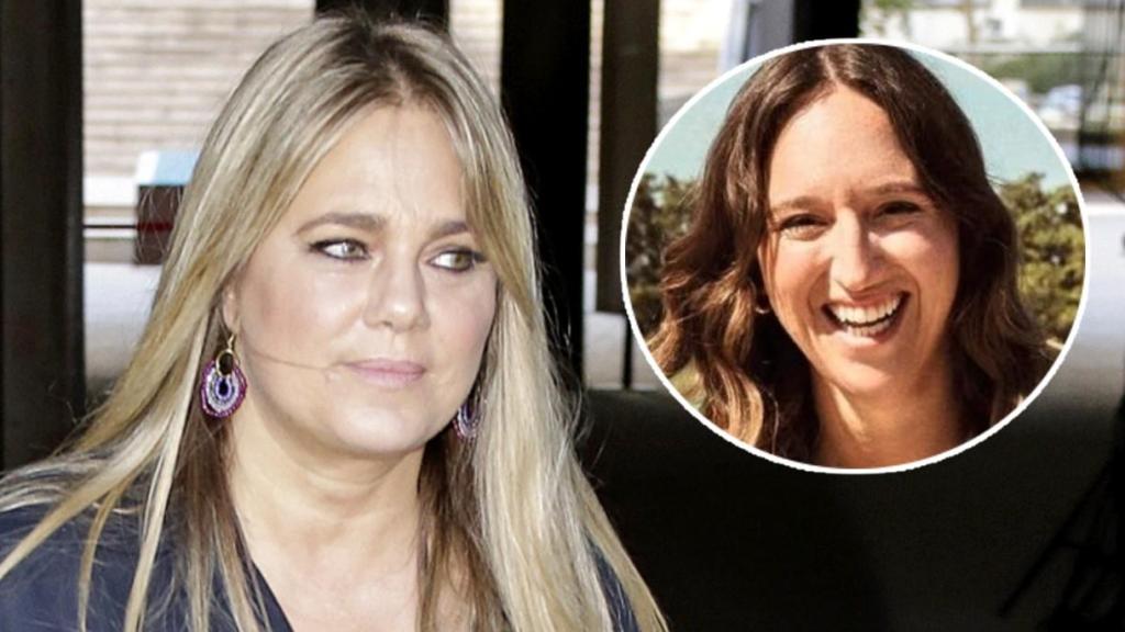 Isabel Sartorius junto a su hermanastra, Teresa, en un fotomontaje de EL ESPAÑOL.