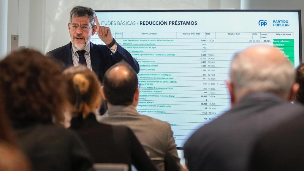 Alberto Nadal, vicesecretario de Economía del PP.