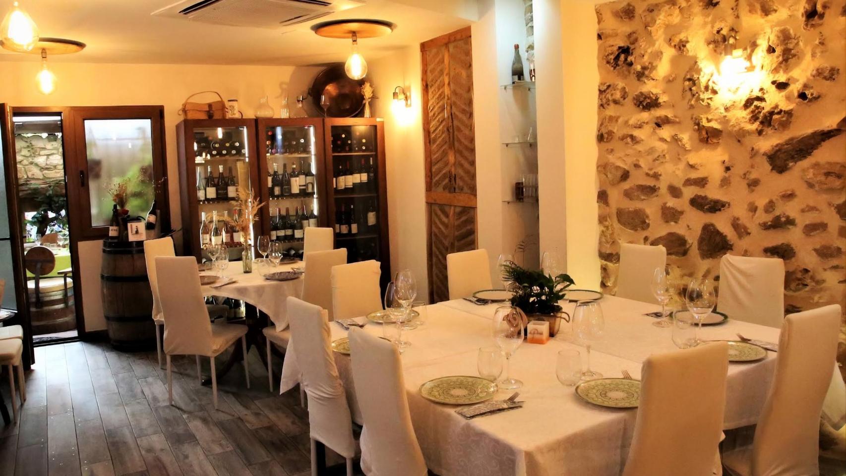 El comedor del restaurante.