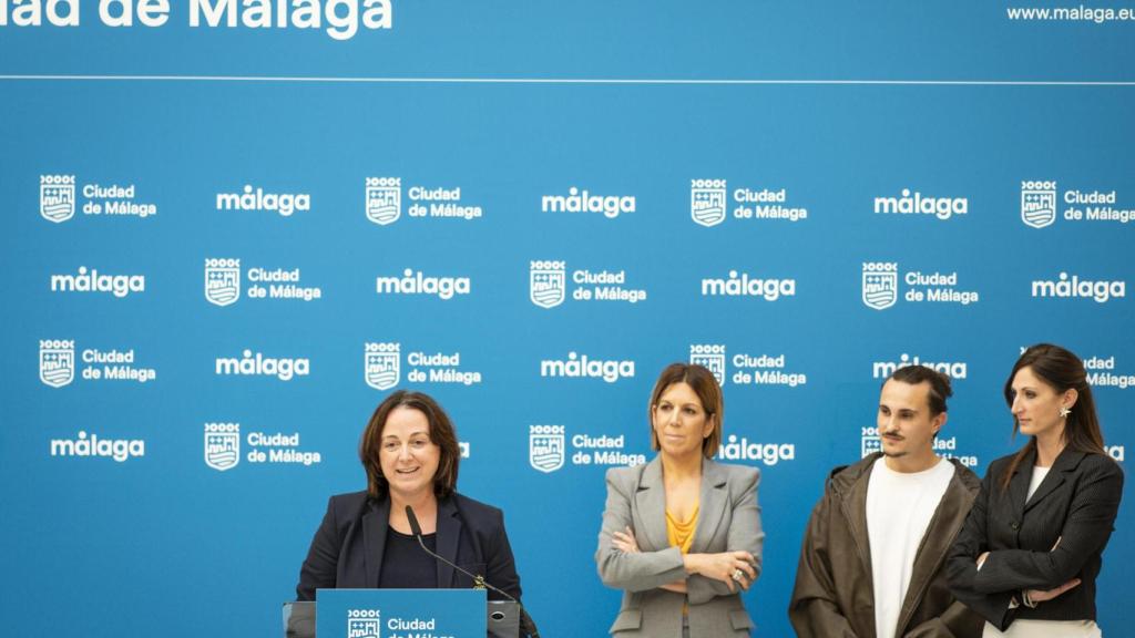 Un momento de la rueda de prensa.