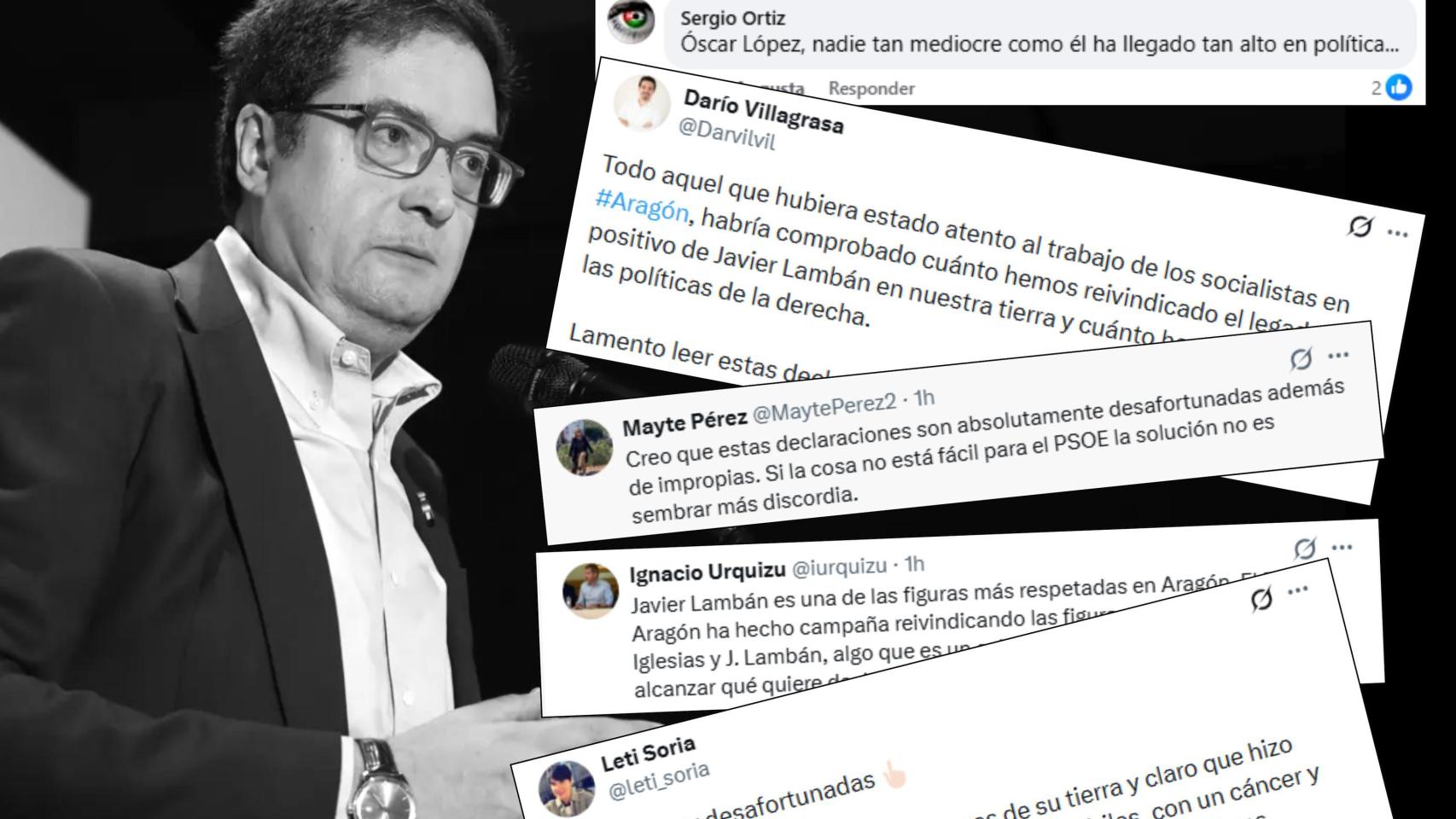 Reacciones a las declaraciones del ministro Óscar López.