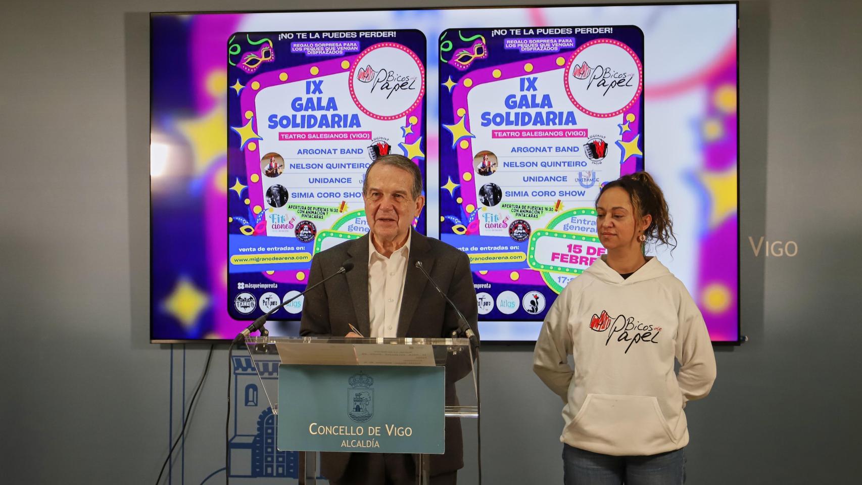 Bicos de Papel celebra este domingo en Vigo su novena gala solidaria con temática de Carnaval