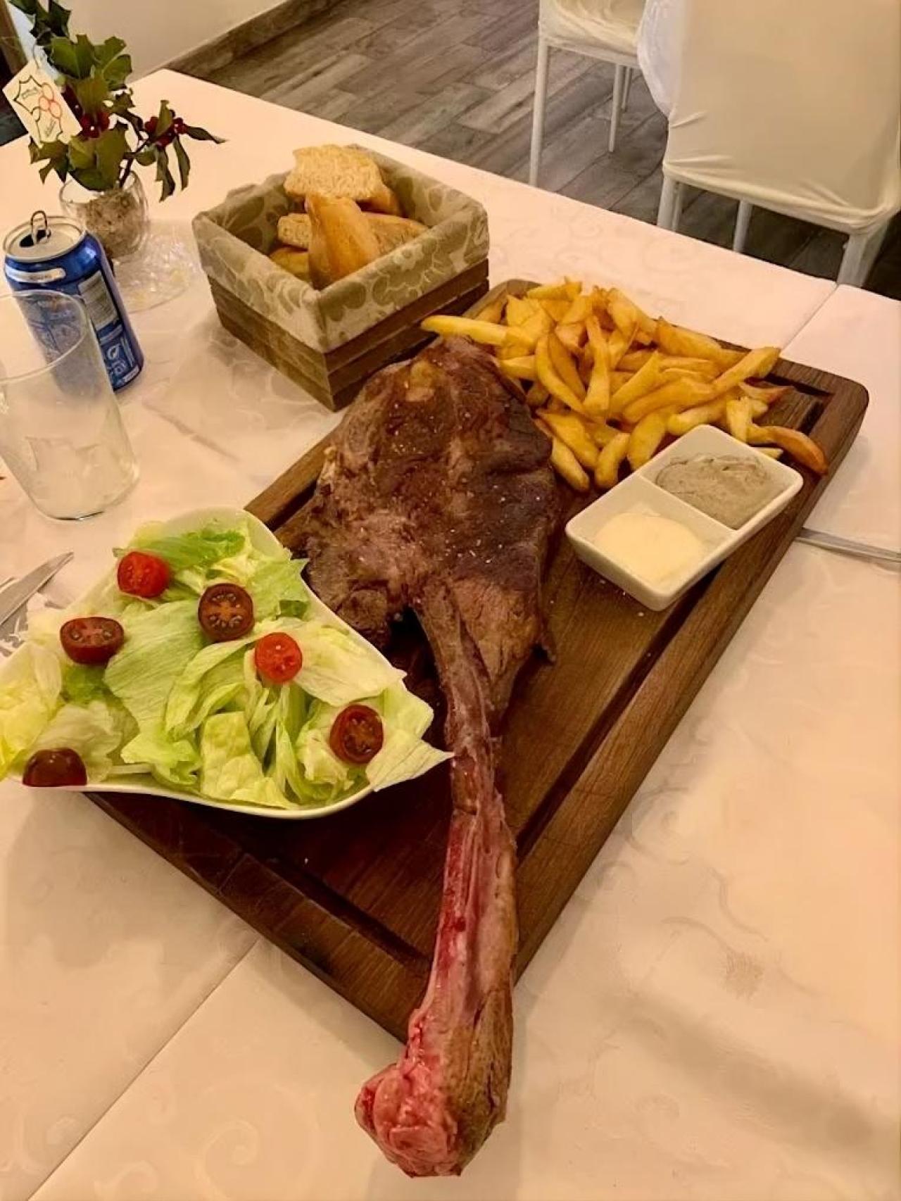 Uno de los platos del restaurante.