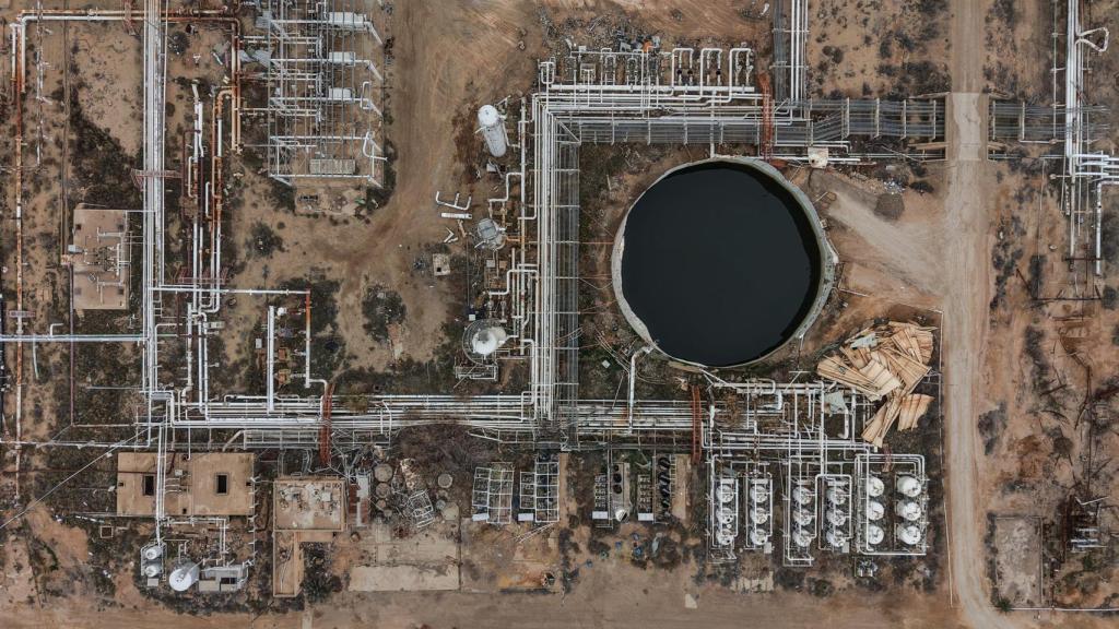 Yacimiento petrolífero.