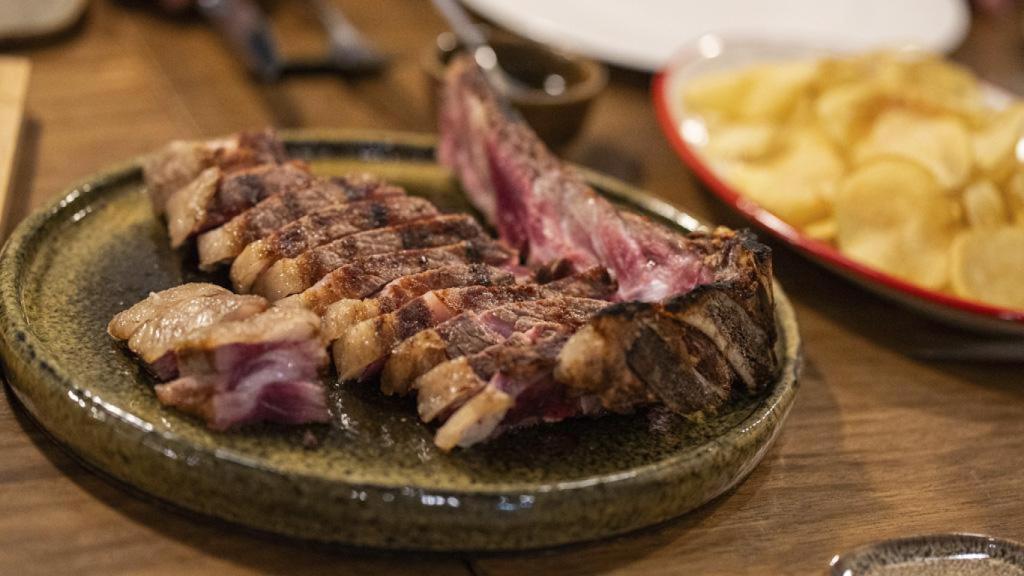 La sabrosa carne del Restaurante Caín.