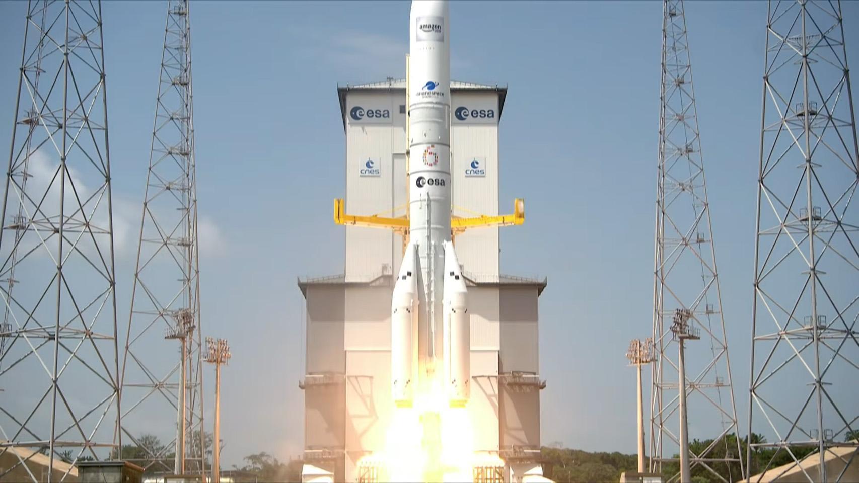 Ariane 64 despegando.