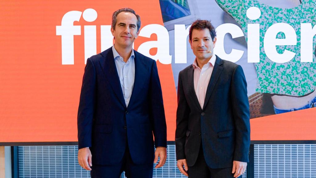 Alfonso Tolcheff, CEO, y Javier Montes, director general de Banca de Particulares de ING España y Portugal.