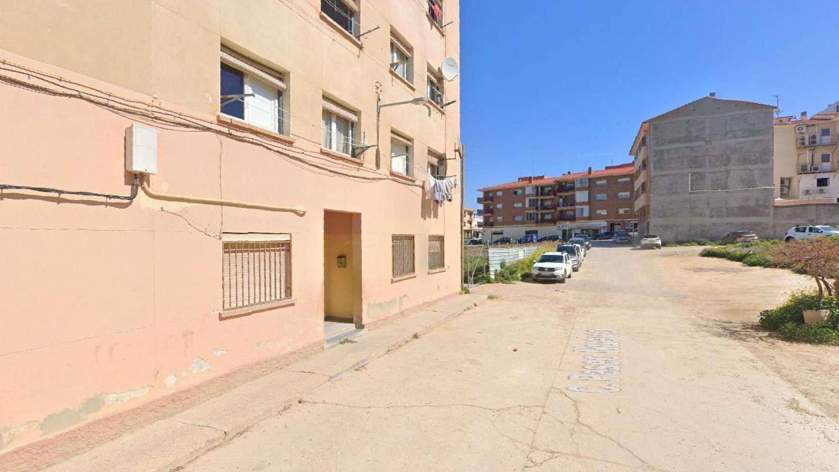 Calle Paseo Nuevo de Caspe (Zaragoza)