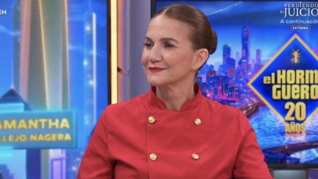 Samantha Vallejo-Nágera en 'El Hormiguero'