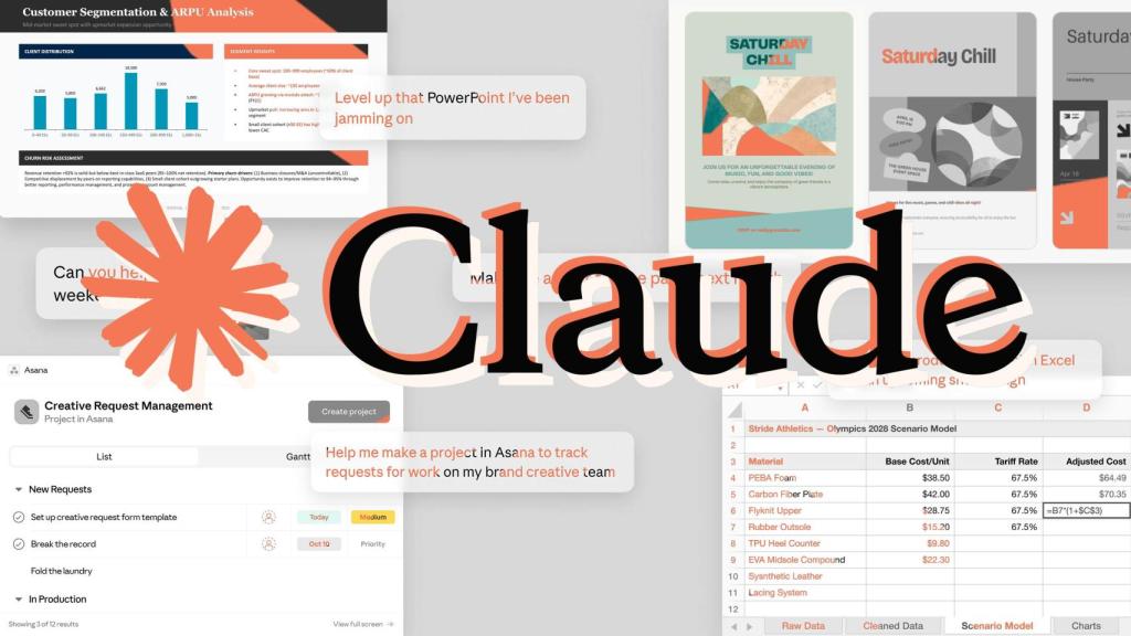 Fotomontaje inspirado en Claude