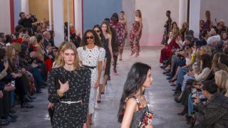 El desfile de Carolina Herrera en Nueva York.