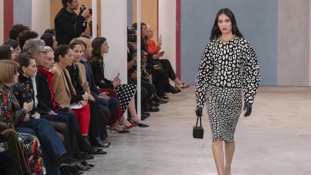 'Print' de leopardo en 'black and white'.