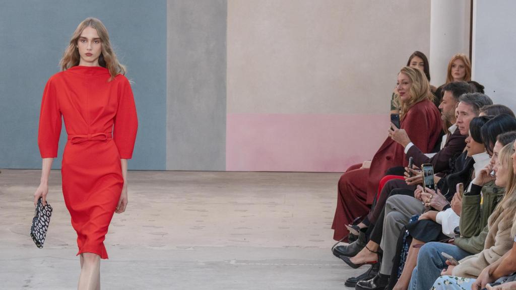 El rojo, uno de los colores fetiche de la casa.