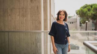 Isabel Gemio posa para Magas en la radio.