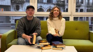 Yulia y Vladimir en su entrevista para Treintayseis.