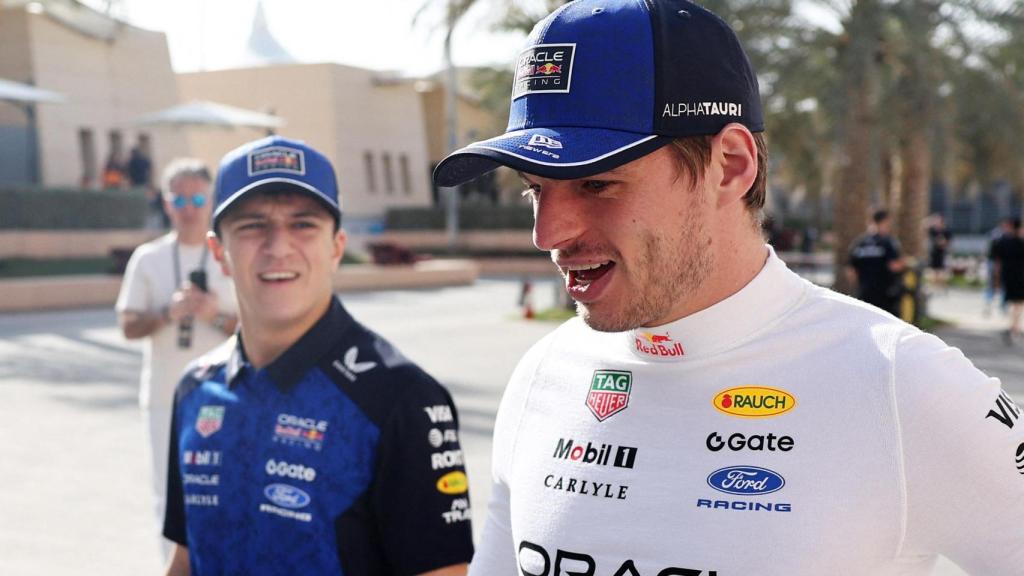 Max Verstappen, durante los test de pretemporada de Baréin