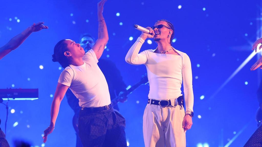 Abraham Mateo actuó en la segunda semifinal del Benidorm Fest 2026.