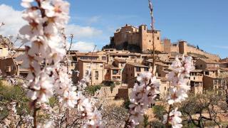 Vistas del pueblo de Alquézar.