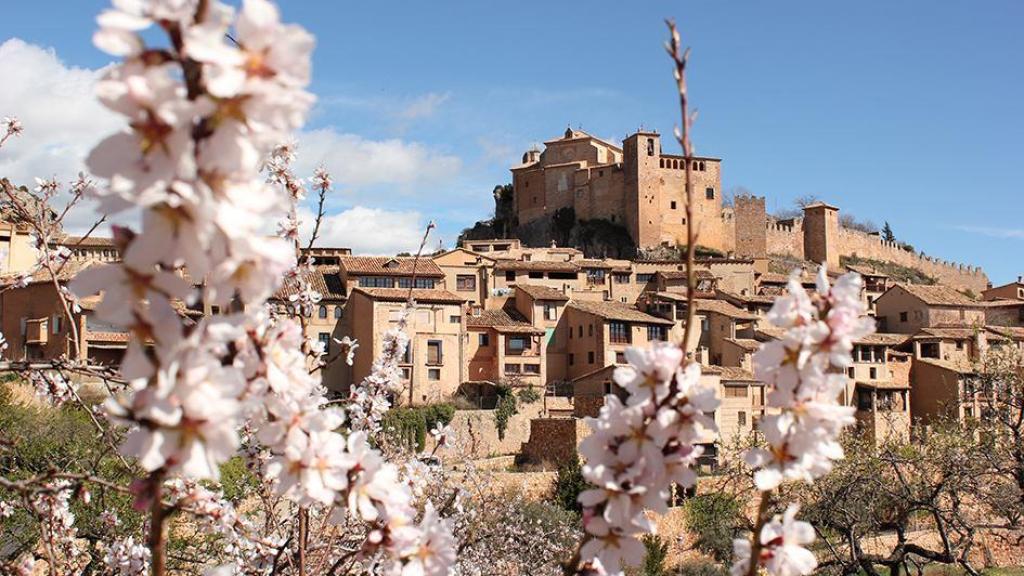 Vistas del pueblo de Alquézar.