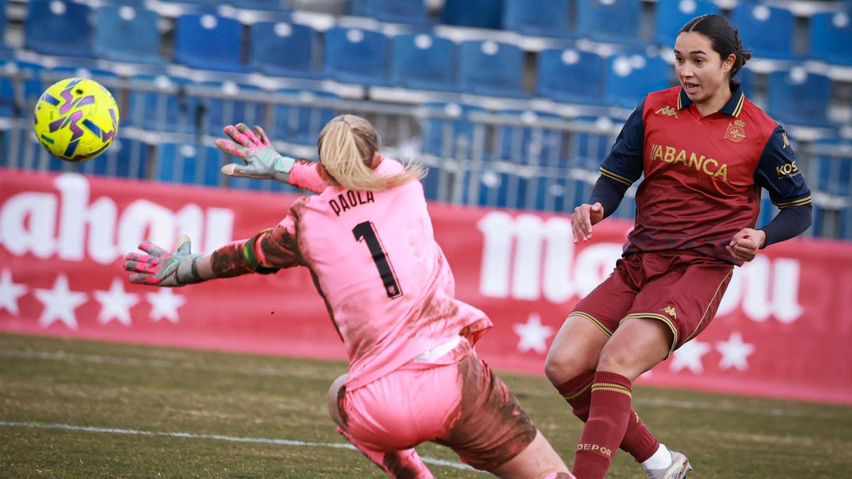 Un lance de un partido del Dépor Abanca.