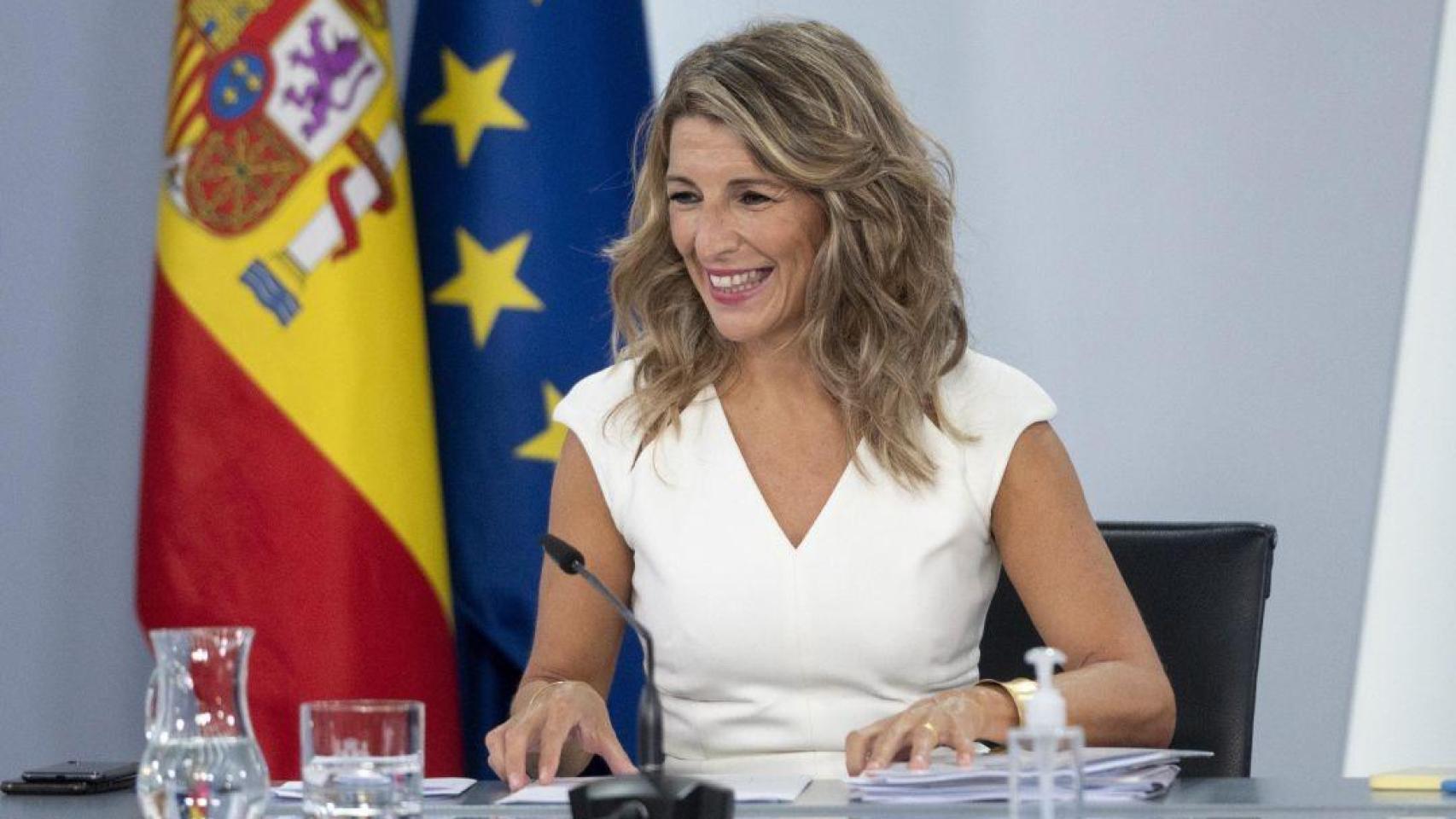 Yolanda Díaz, ministra de Trabajo y Economía Social.