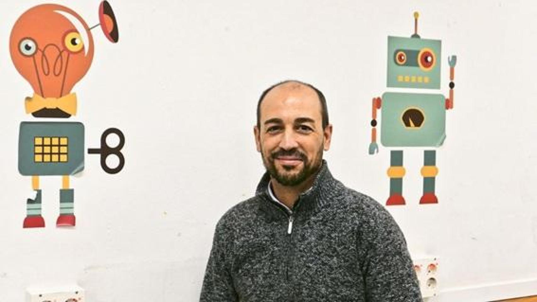 ubén Merino, profesor de la ESO en un colegio de Madrid.