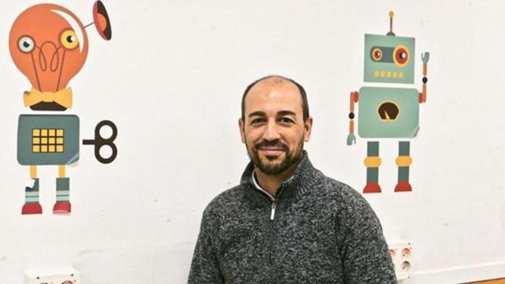 ubén Merino, profesor de la ESO en un colegio de Madrid.