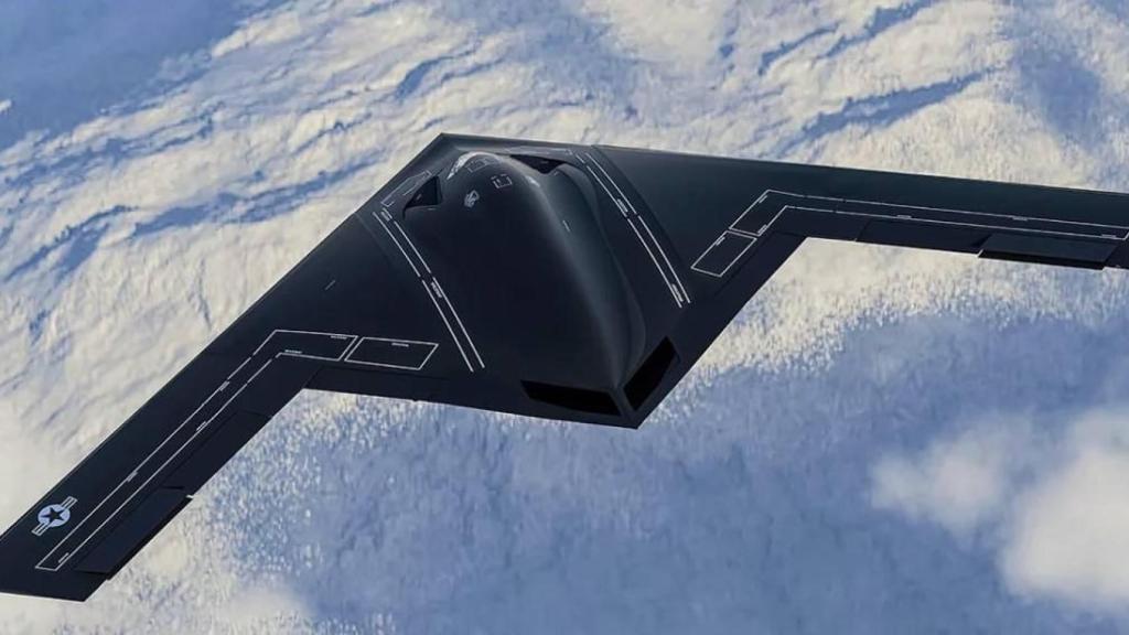 Bombardero furtivo B-21 Raider.