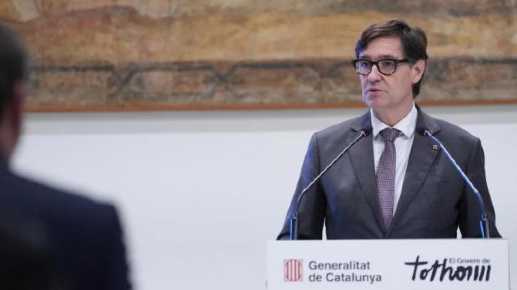 Salvador Illa, president de Govern de Catalunya.