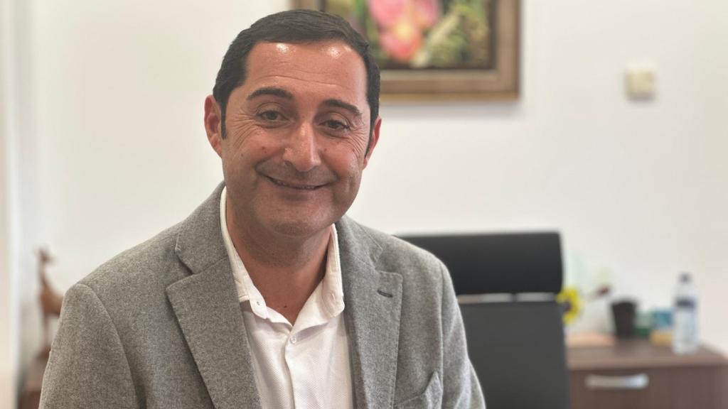 David Sarmiento en su despacho.