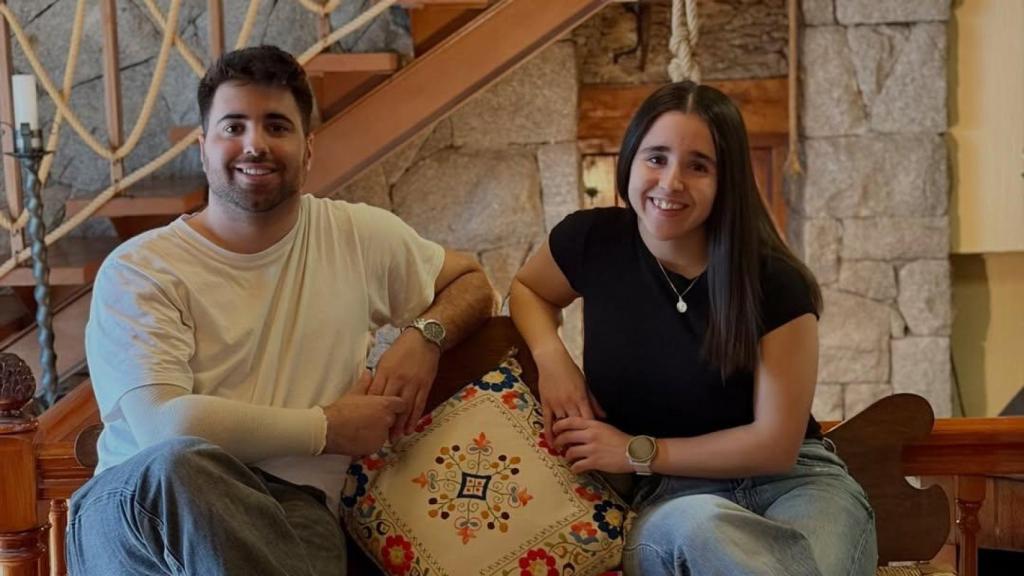 Alba y Juan Montori en el Hotel Vallibierna en Benasque