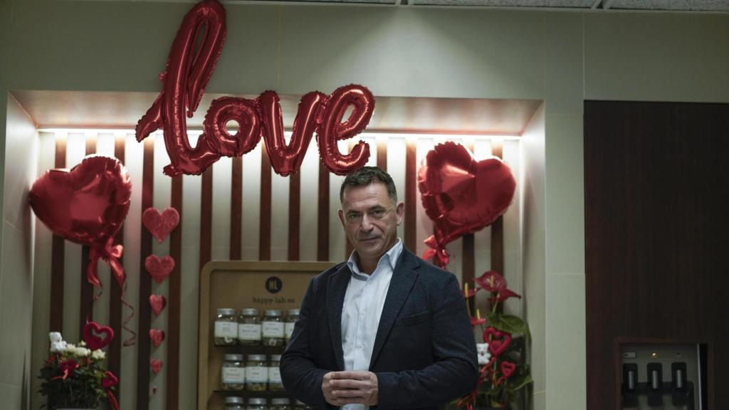 Sergio Baudot, en su hotel en Calp.