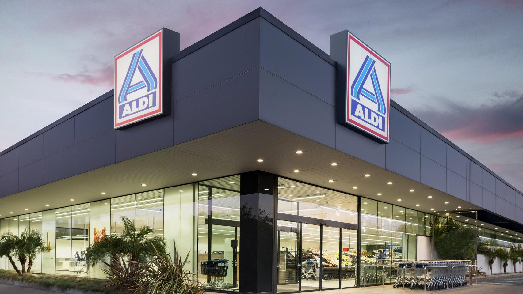 Fachada Aldi.