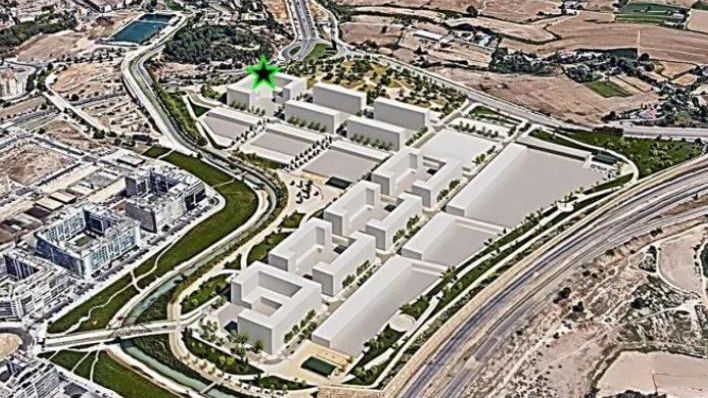 Plano de Parque Venecia 2, donde se señalan las viviendas que ya se han adjudicado.