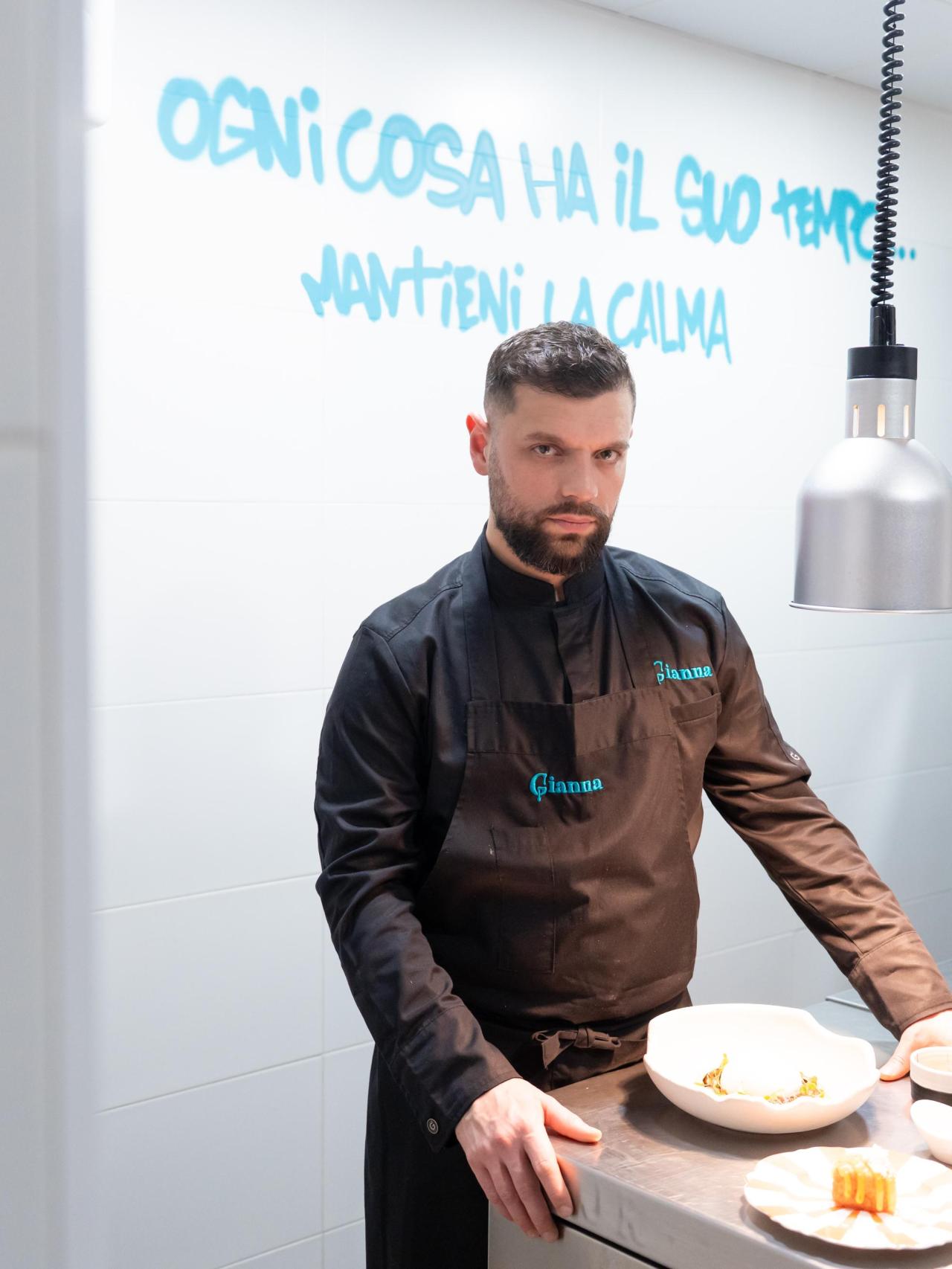 Ignazio Esposito, el chef italiano el afrente de Gianna.