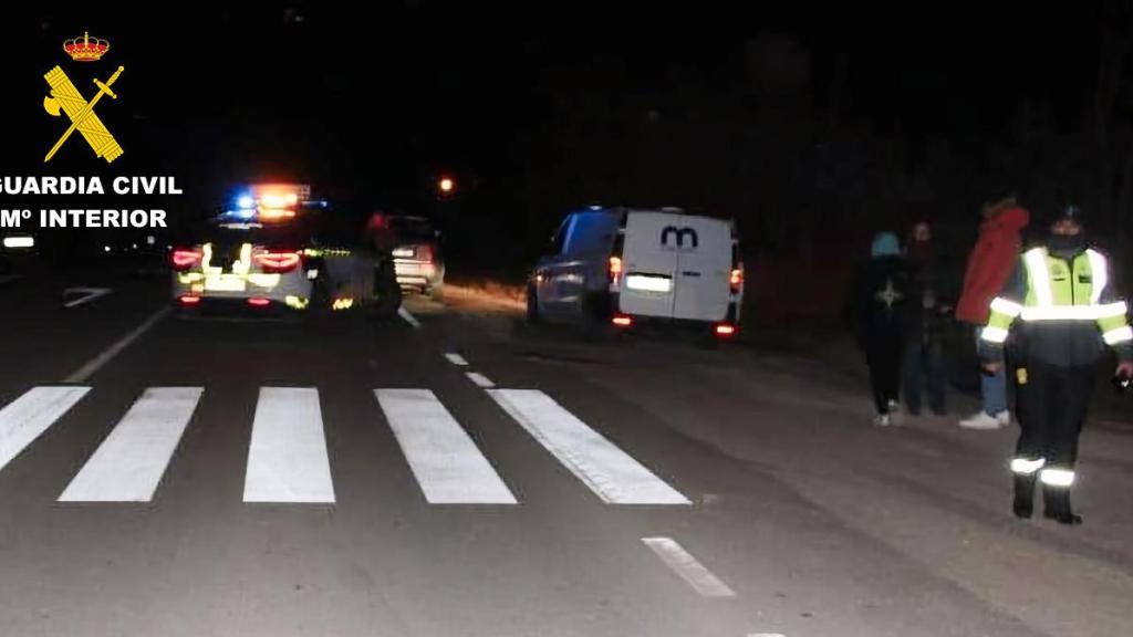 La Guardia Civil en el lugar de los hechos del accidente en Andorra el pasado 24 de diciembre de 2025