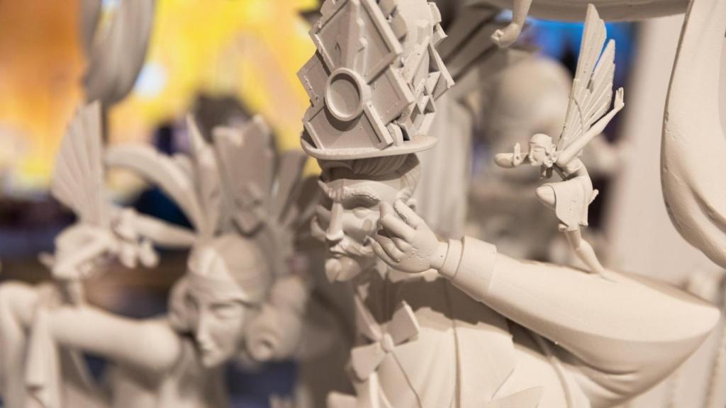 El artista Paco Camallonga fusiona por primera vez cómic de tradición americano y arte fallero.