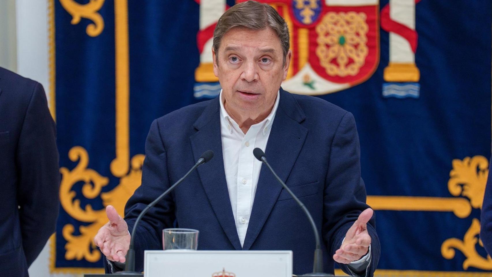 Luis Planas, este viernes en Sevilla.