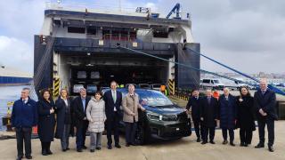 Día grande en el Puerto de Vigo: embarca el vehículo número 15 millones