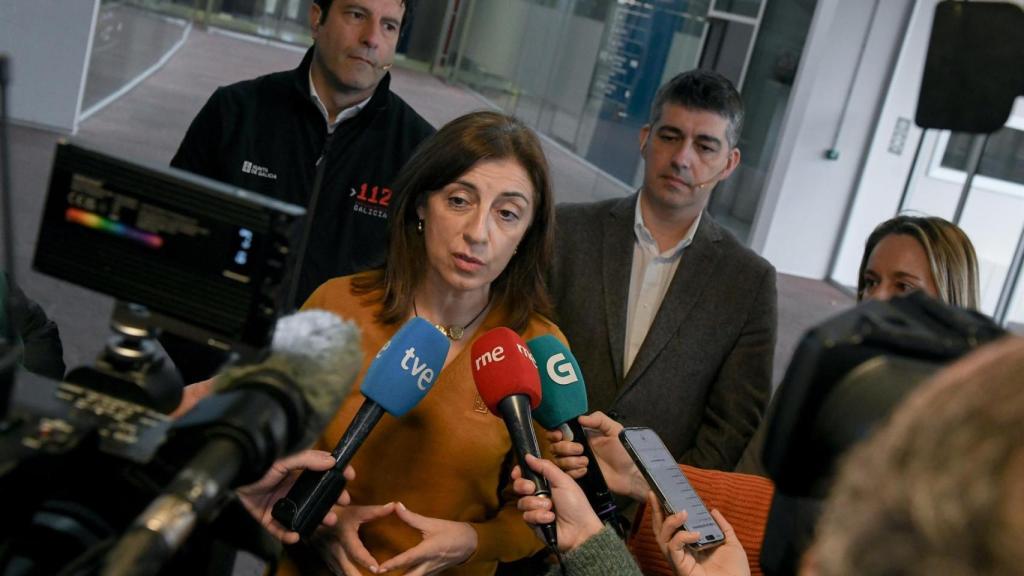 La conselleira de Medio Ambiente, Ángeles Vázquez