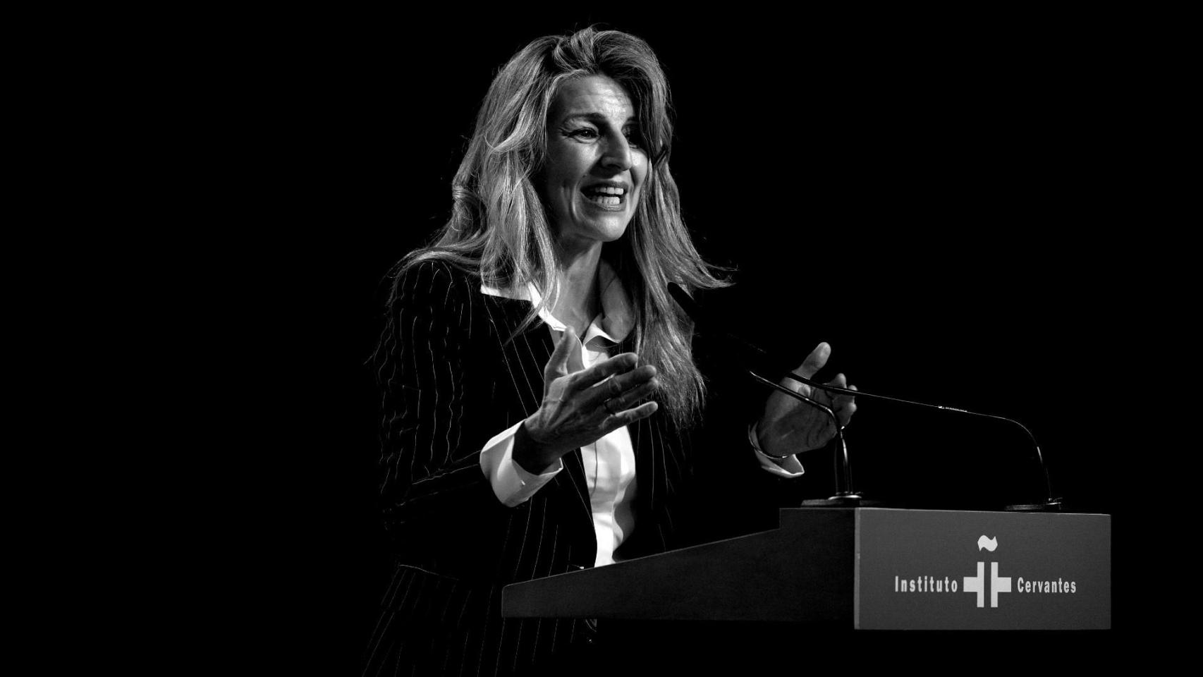 Yolanda Díaz, vicepresidenta segunda del Gobierno y ministra de Trabajo y Economía Social