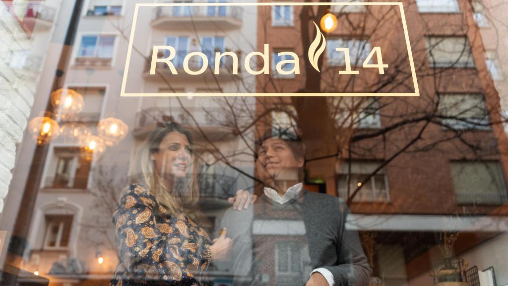 Mario Céspedes y Conchi Álvarez en Ronda 14, el primer concepto que crearon.